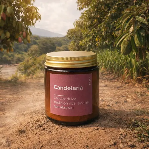 Vela artesanal para regalar, detalles para regalar Candelaria - Briezza
