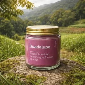 Vela decorativa para regalar, detalles para regalar Guadalupe - Briezza