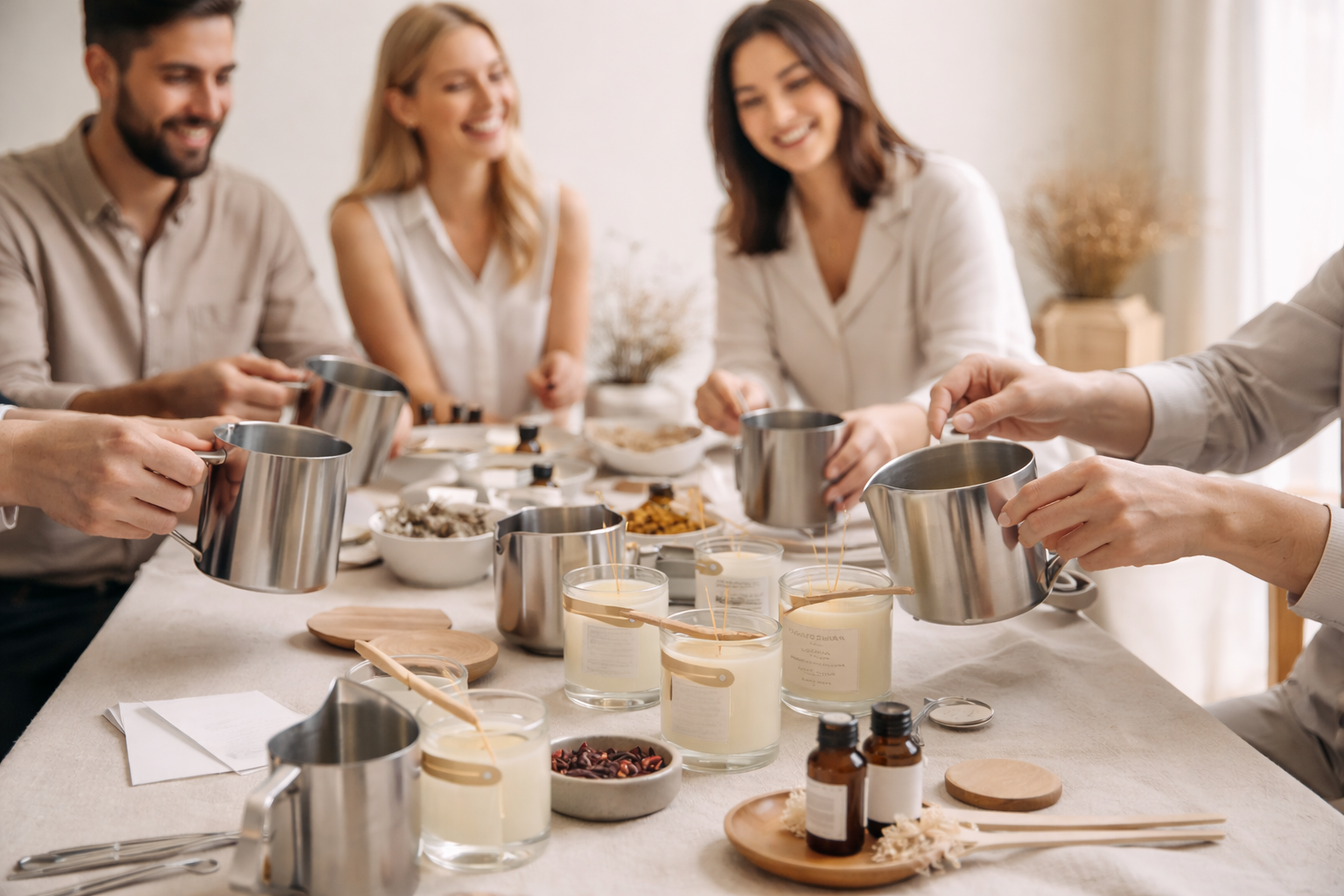 Imagen de talleres de velas