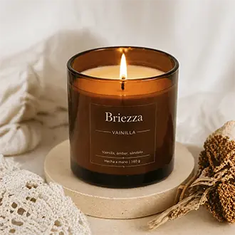 Imagen de velas aromatizadas en Bogotá