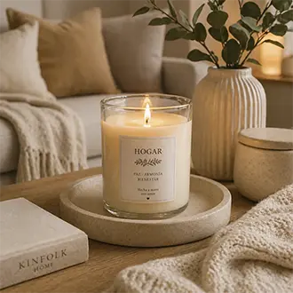 Imagen de velas para el hogar