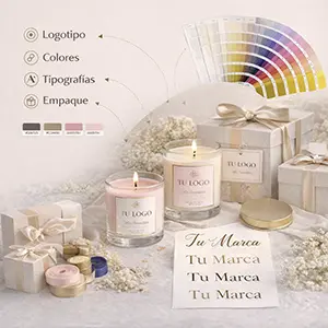 Imagen de velas en vaso para regalar