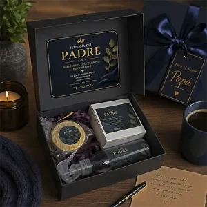 Regalo día del padre - Detalle corporativo día del padre Kit Negro Abierto