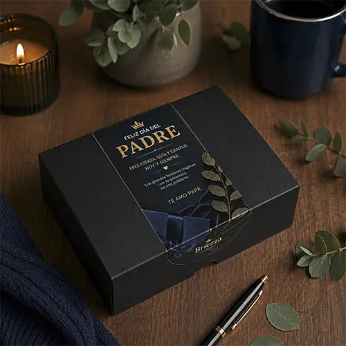 Regalo día del padre - Detalle corporativo día del padre Kit Negro Cerrado