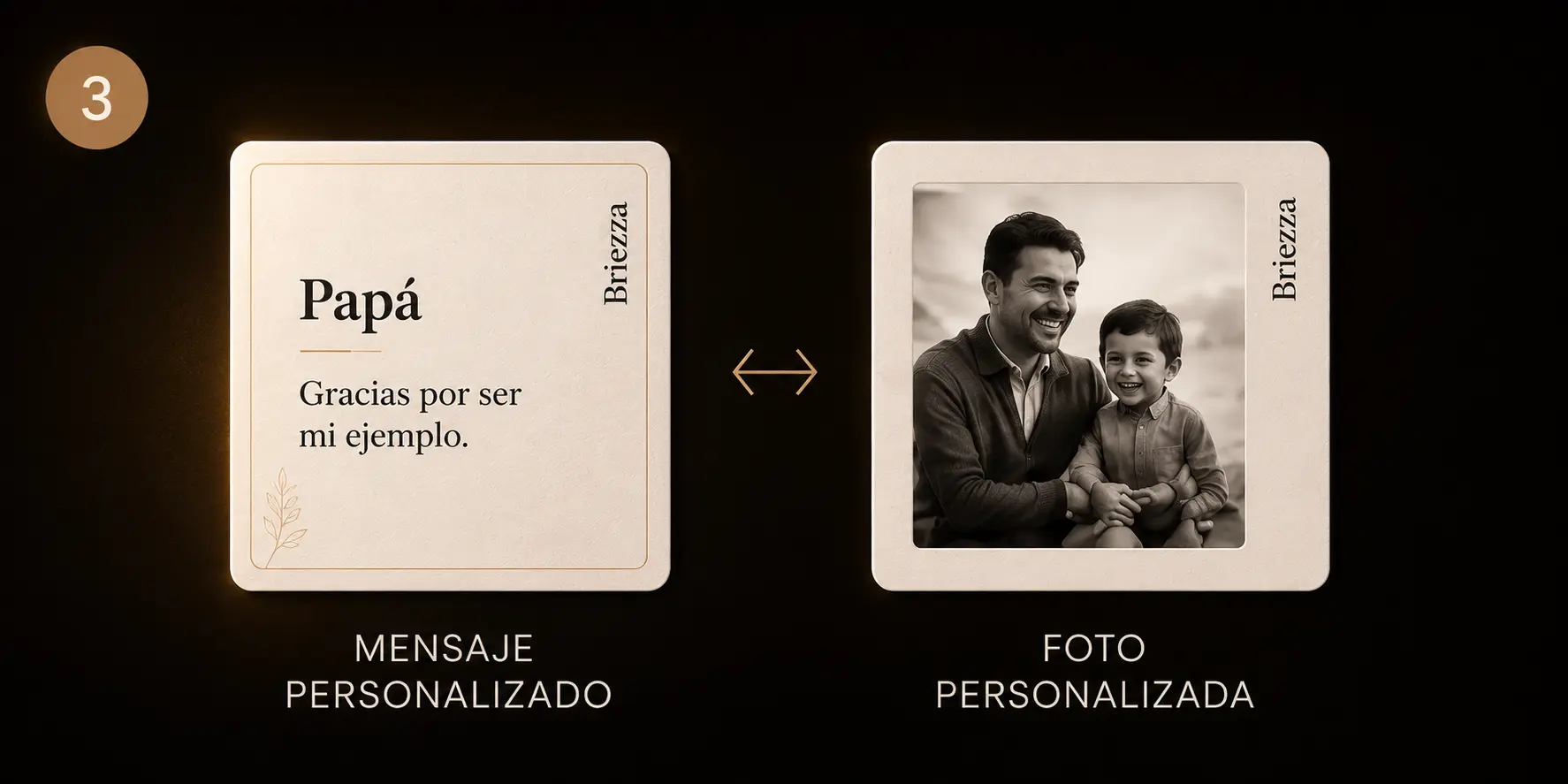 Mensaje personalizado para el día del padre